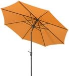 Schneider Sonnenschirm Harlem, mandarine, 270 cm rund, 640-75, Gestell Stahl,