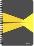 Leitz 44990015 Office Collegeblock A5 liniert, spiralgebunden mit PP Einband...