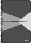 Leitz 46470085 Office Collegeblock A4 kariert, spiralgebunden mit Karton...
