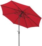 Schneider Sonnenschirm Harlem, rot, 270 cm rund, 640-77, Gestell Stahl, Bespannung