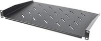 intellinet 19" 48,3 cm Fachboden zur Frontmontage 1 HE (Montage an den beiden