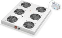 ROLINE 19-Zoll Dachl&uuml;ftereinheit 6 L&uuml;fter, Thermostat f&uuml;r Serverschrank grau