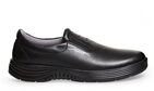 Abeba Halbschuh 711137 - X-Light Glattleder schwarz, 42 EU