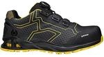 BASE Protection Herren K-rush sicherheitsschuhe, Schwarz Gelb, 44 EU