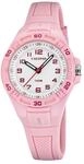 Calypso Kinderuhr Junge und M&auml;dchen Analog aus Kautschuk Rosa | Quarzuhr,
