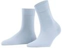 FALKE Damen Socken Fine Softness 50 DEN W So halb-blickdicht einfarbig 1 Paar, Blau