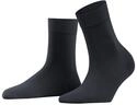 FALKE Damen Socken Fine Softness 50 DEN W So halb-blickdicht einfarbig 1 Paar, Grau