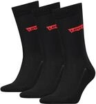 Levi's Unisex Classic Socks, Black, 43/46