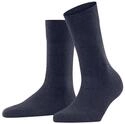 FALKE Damen Socken Sensitive London W So Baumwolle mit Komfortbund 1 Paar, Blau Dark