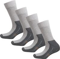 Camano 000009200 - Online Unisex pro tex Socks 4p, Gr&ouml;&szlig;e 47/49, Farbe grey