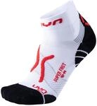 UYN Herren Super Fast Runningsocken Socken, White/Red, 39-41 EU
