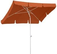 Schneider Sonnenschirm Ibiza, terracotta, 180 x 120 cm rechteckig, 682-05, Gestell
