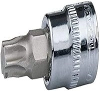 KS Tools 1/4' Chromeplus Bit-Stecknuss Torx, T30