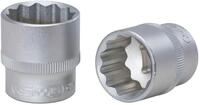 KS Tools 917.3804 3/8" 12-kant-Stecknuss, 6mm
