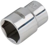 KS Tools 964.1208 EDELSTAHL 1/2" 6kant-Stecknuss, 8mm