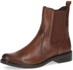CAPRICE Damen Chelsea Boots Kleiner Absatz Elegant, Braun (Cognac Nappa), 40.5...