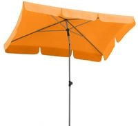 Schneider Sonnenschirm Locarno, mandarine, 180 x 120 cm rechteckig, Gestell Stahl,