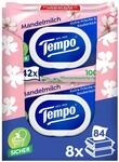 Tempo Toilettenpapier Feucht Mandelmilch & Panthenol, 16er Pack (8 x 2 x 42 St&uuml;ck)