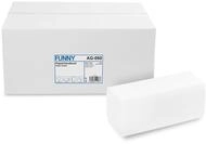 Funny Papierhandt&uuml;cher ZZ/V-Falz, 2-lagig, 24,5x22cm, 4000 Blatt, hochwei&szlig; &ndash;