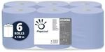 Papernet - Papierhandtuchrolle mit Zentralentnahme 401596, Packung mit 6 Rollen aus