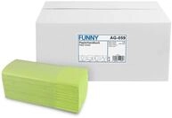 Funny Papierhandtuch, ZZ/V-Falz, 25 x 23 cm, 2lag, gr&uuml;n, 4000 Blatt, 1er Pack...