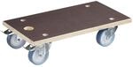 WAGNER Transportroller Transporthilfe I Schichtholz 24 mm mit Grip 57,5 x 30 x...