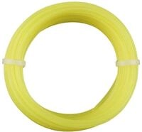 kwb Nylonf&auml;den Profi, 2,4 mm x 15 m, gelb, M&auml;hfaden, rasentrimmer, universell,