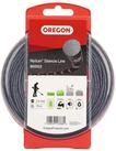 Oregon Nylium Silencio M&auml;hfaden, Ersatz-Rundschnur f&uuml;r Akku-Rasentrimmer, 2,4 mm,