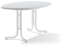 Sieger 152/W Boulevard-Klapptisch mit mecalit-Pro-Platte 140 x 90 cm,