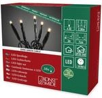 Konstsmide Micro LED Lichterkette, 35 warm wei&szlig;e Dioden, 24V Innentrafo,