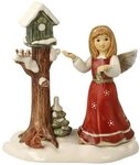 Goebel Engelfigur Himmlischer Besuch - Winterwald Weihnachten