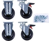 KS Tools 873.5008-R014P Rollen-Satz zu PERFORMANCEplus Werkstattwagen inkl. Schrauben