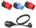 NRGkick Steckeraufsatz Set Select | 32A 5Pol| 16A 5Pol | 16A 3Pol | Adapterset