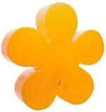 8 seasons design Solar Blume 40 cm Shining Flower (Gelb) LED warmwei&szlig;,