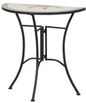 Siena Garden Tisch Stella, 35,5x70x71,5cm, Gestell: Stahl, pulverbeschichtet in