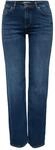 ONLY Female Straight-Fit Jeans ONLBLUSH Mittlere Taille Gerade geschnitten Jeans