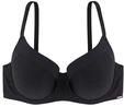 Dorina Carmen Leicht Gepolsterter Demi-BH &ndash; Burnout-Streifen-Mikrostoff,