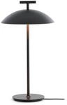 Kartell Mini Geen-A, Tischleuchte, Direktstromversorgung, H 36,5 cm, Schwarz