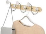 Umbra Melody Garderobenhaken &ndash; Garderobenleiste mit 9 Haken &ndash; Wandgarderobe f&uuml;r