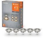 Ledvance Spot Einbauleuchten im 5er-Pack, inkl. 5x GU10-OSRAM Leuchtmittel (5x 2.6W),