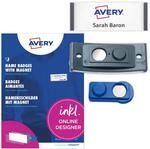 AVERY Zweckform polar30 Namensschilder 20 St&uuml;ck (70x30mm, 20 Schilder mit...