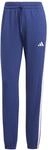 adidas Damen Essentials 3-Stripes French Terry Cuffed Pants, Dark Blue/White,...