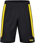 JAKO Herren Sporthose Power, Schwarz/Citro, M