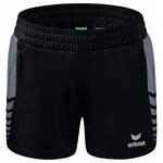 Erima Damen Six Wings Kurze Short (1152203), schwarz/Slate Grey, 42