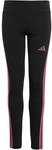 adidas M&auml;dchen Essentials 3 Stripes Leggings Tights, black/pink fusion, 13-14...