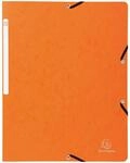Exacompta 5564E 25er Pack Eckspanner-Mappe. Aus extra starkem Manila-Karton DIN A4