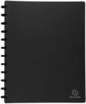 Exacompta 86351E 4er Pack Ringmappe mit 30 abnehmbaren genarbten H&uuml;llen, 60