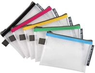 Exacompta 34120E 10er Pack H&uuml;lle EVA mit Reisverschluss aus flexiblem...