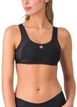 CASTELLI Damen Rosso Corsa Sports Bra, Schwarz-Weiss, L EU