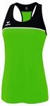 Erima Damen Change by leichtes Tanktop (1082303), Green/schwarz/wei&szlig;, 34